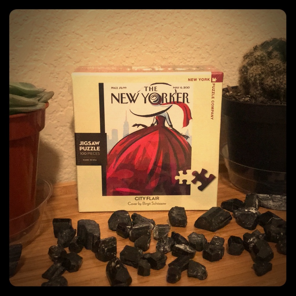THE NEW YORKER City Flair Fashion Puzzle 100pc NEW